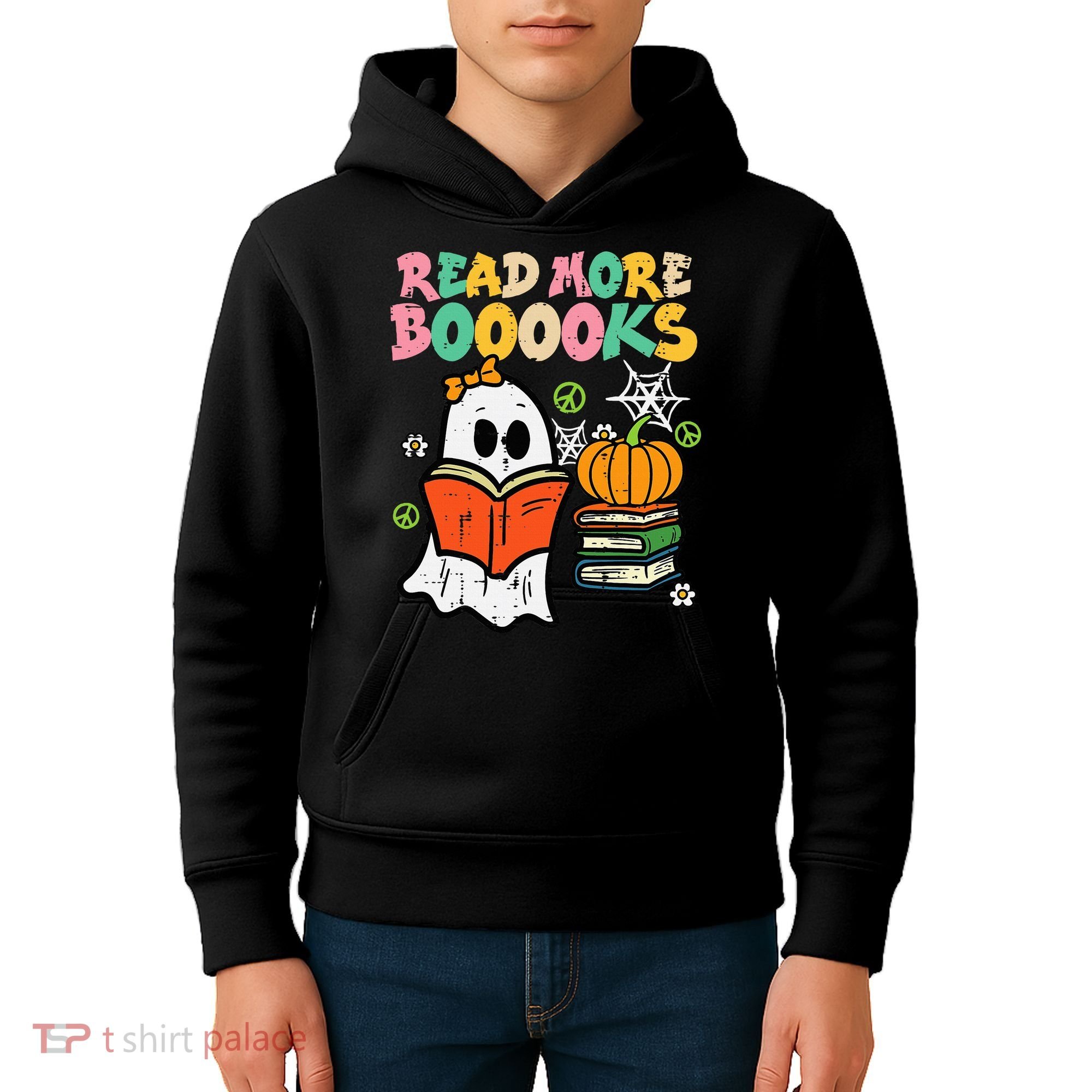 Bookworm Halloween Costume Kids Hoodie