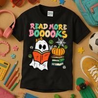 Bookworm Halloween Costume Kids T-Shirt thumb 3