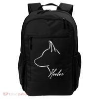 Blue Heeler Cattle Dog Profile Dog Mom Gift Present Cool Gift Backpack thumb 0