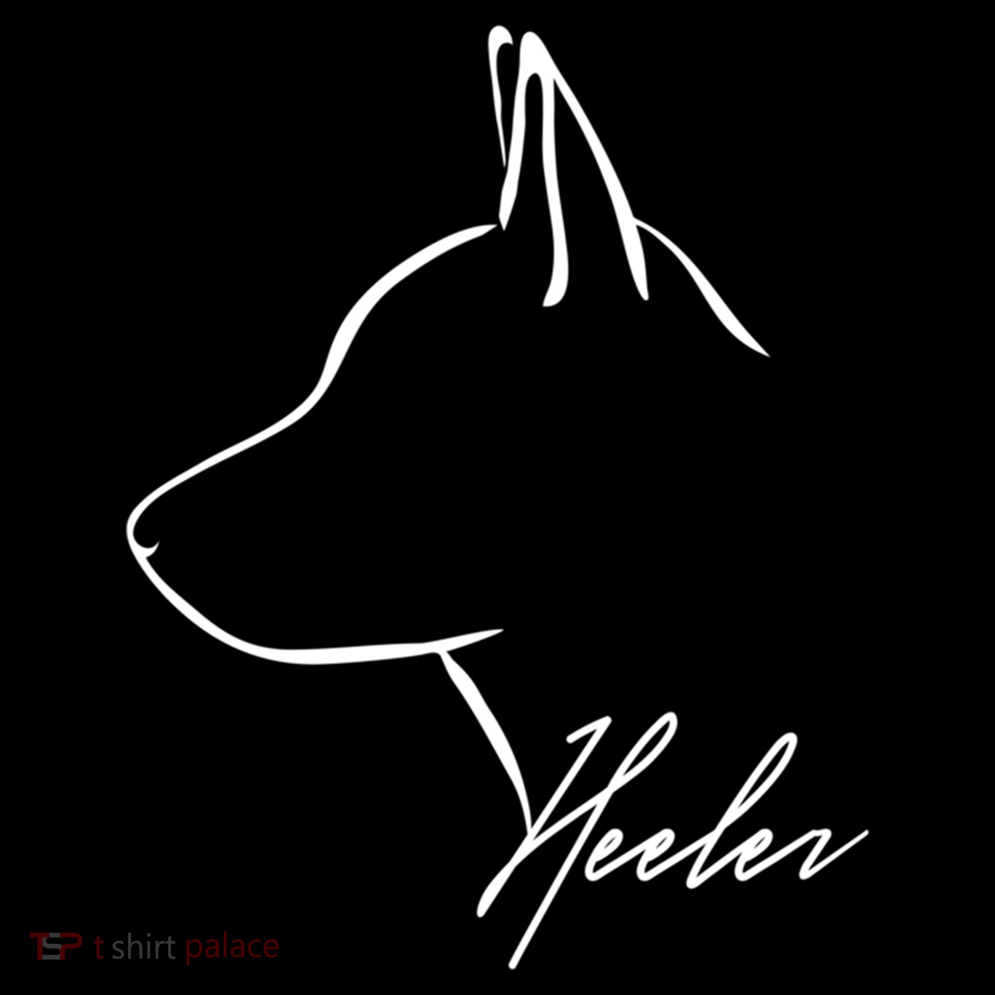 Blue Heeler Cattle Dog Profile Dog Mom Gift Present Cool Gift Women's Hoodie