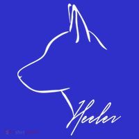 Blue Heeler Cattle Dog Profile Dog Mom Gift Present Cool Gift Sweatshirt thumb 3