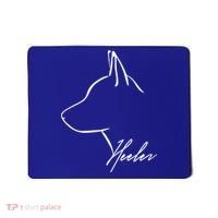 Blue Heeler Cattle Dog Profile Dog Mom Gift Present Cool Gift Mousepad thumb 0