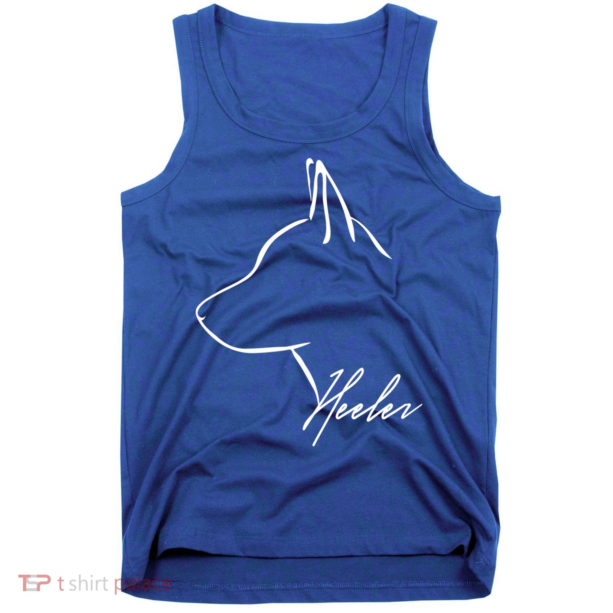 Blue Heeler Cattle Dog Profile Dog Mom Gift Present Cool Gift Tank Top