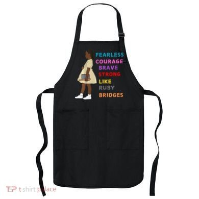 Black History Civil Rights Ruby Bridges Brave Apron