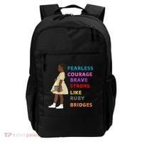 Black History Civil Rights Ruby Bridges Brave Backpack thumb 0