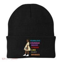 Black History Civil Rights Ruby Bridges Brave Beanie thumb 0