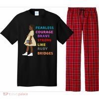 Black History Civil Rights Ruby Bridges Brave Pajama Set thumb 0