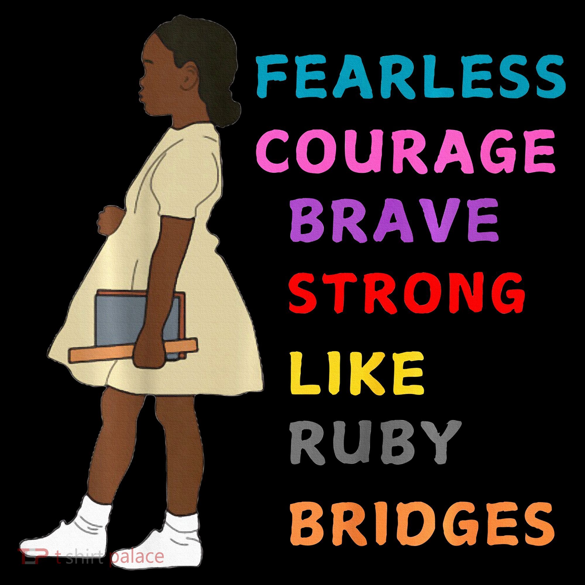 Black History Civil Rights Ruby Bridges Brave Toddler Hoodie