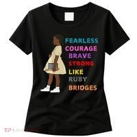 Black History Civil Rights Ruby Bridges Brave Women's T-Shirt thumb 0
