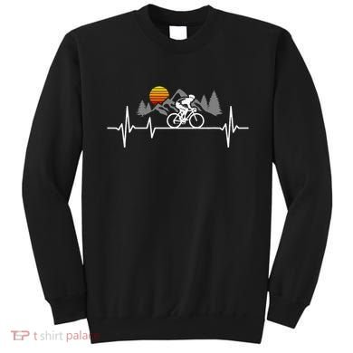 Bicycle Heartbeat Cycling Cyclist Sweatshirt