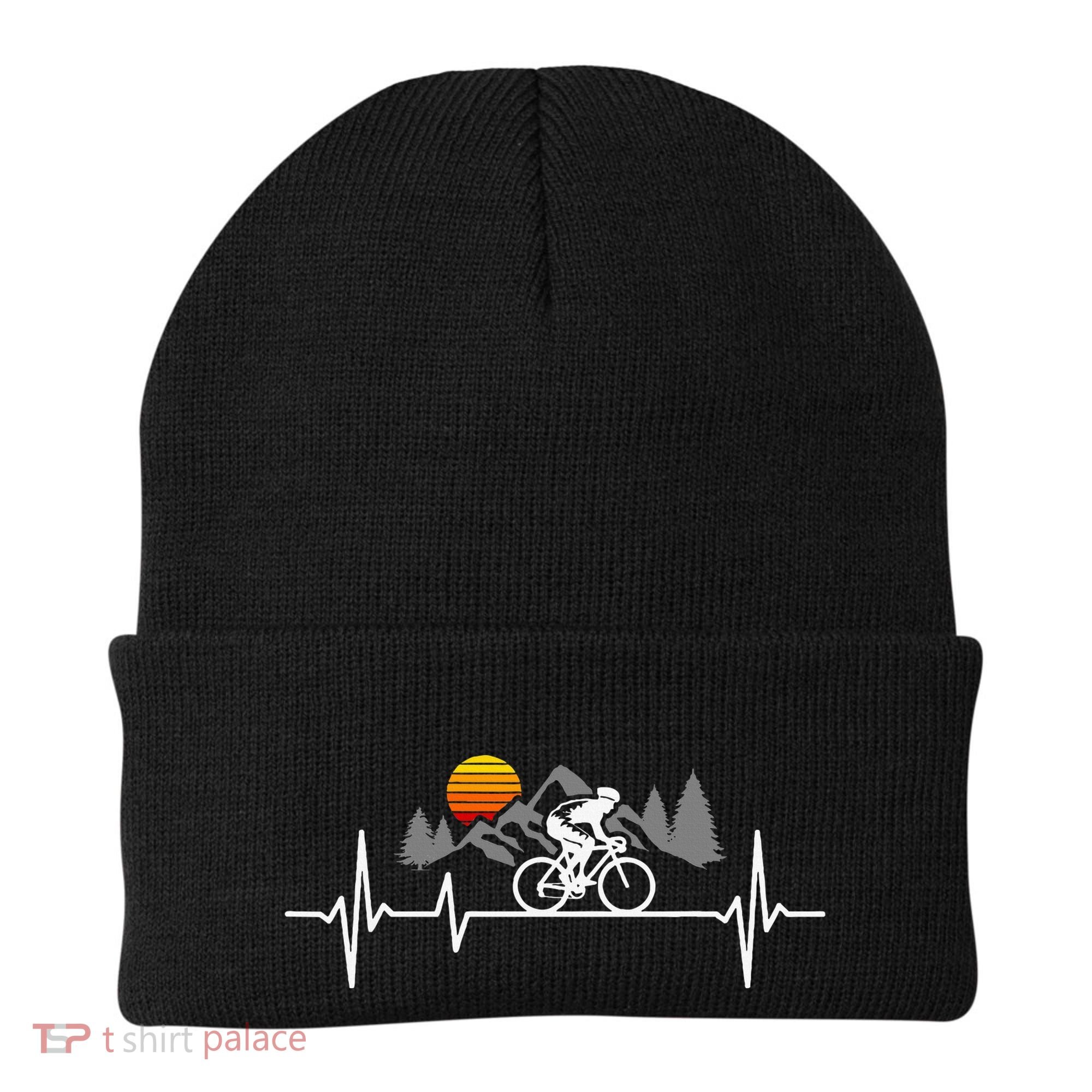 Bicycle Heartbeat Cycling Cyclist Beanie