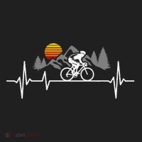 Bicycle Heartbeat Cycling Cyclist Beanie thumb 2
