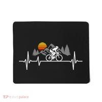 Bicycle Heartbeat Cycling Cyclist Mousepad thumb 0
