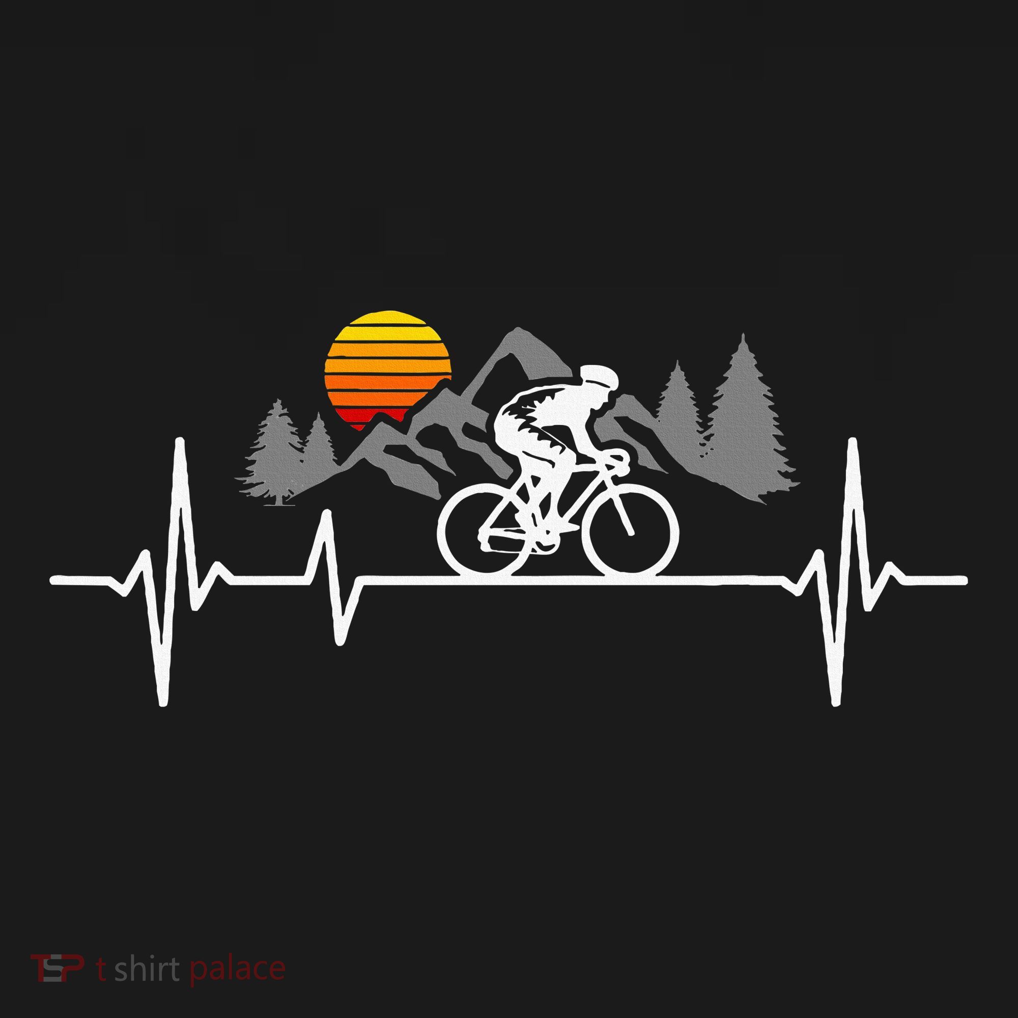 Bicycle Heartbeat Cycling Cyclist Women's Tank Top