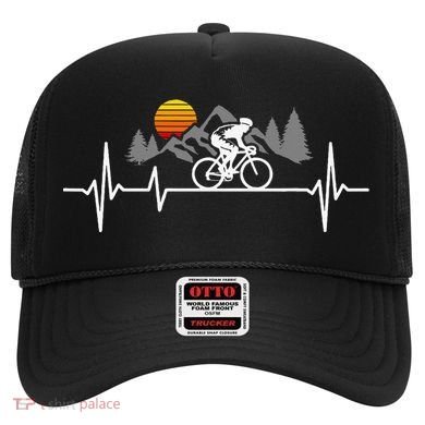Bicycle Heartbeat Cycling Cyclist Hat