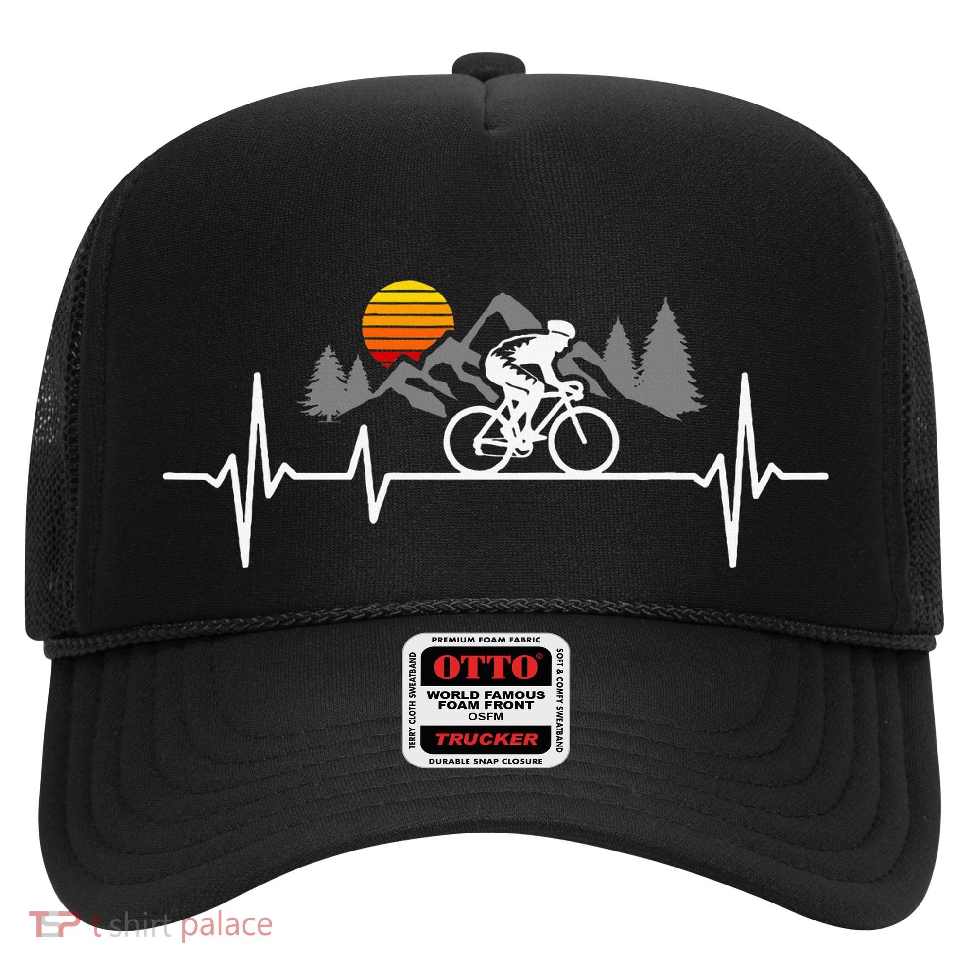 Bicycle Heartbeat Cycling Cyclist Hat