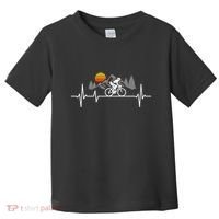 Bicycle Heartbeat Cycling Cyclist Toddler T-Shirt thumb 0