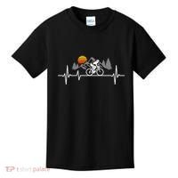 Bicycle Heartbeat Cycling Cyclist Kids T-Shirt thumb 0