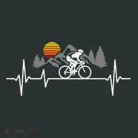 Bicycle Heartbeat Cycling Cyclist Infant Baby Jersey Bodysuit thumb 2