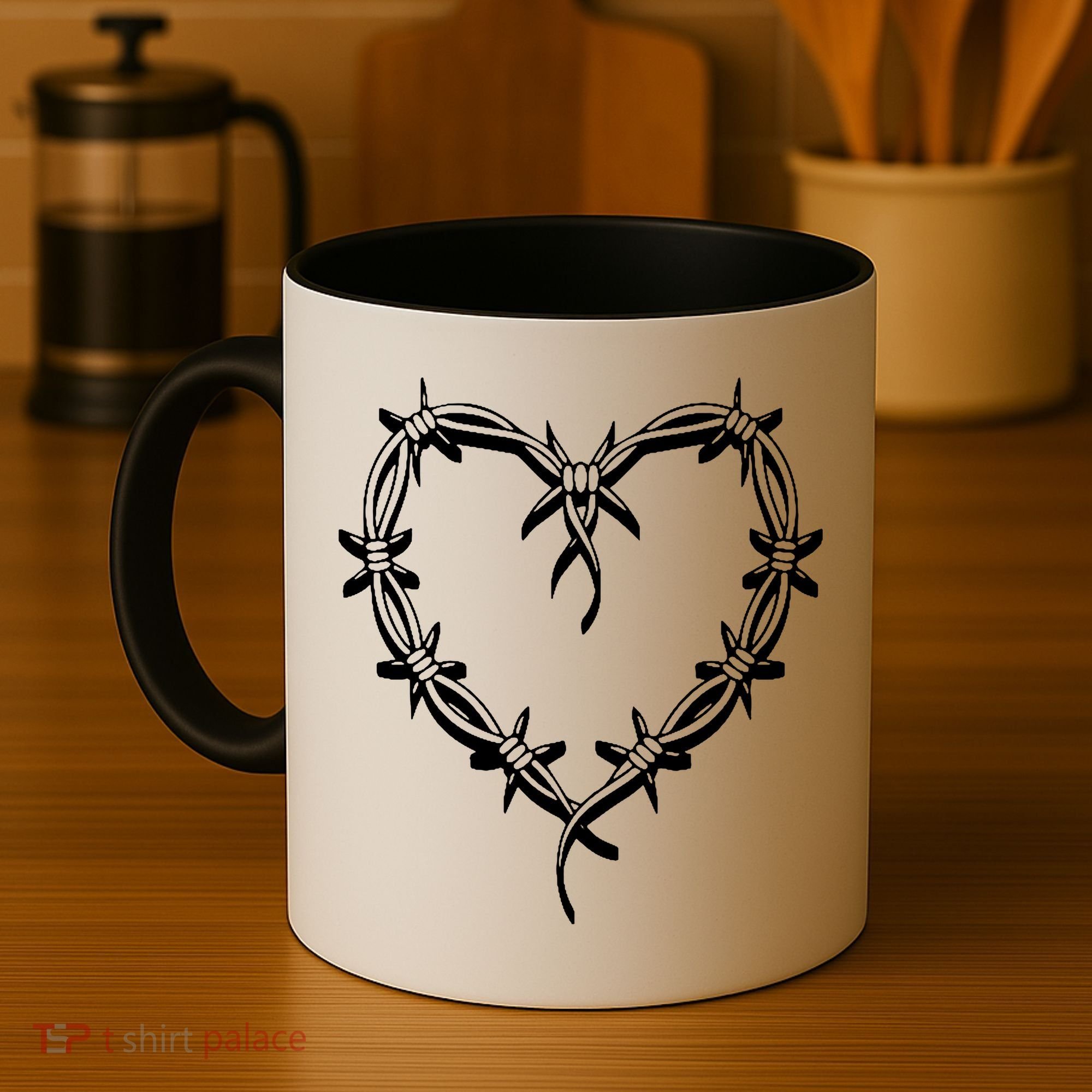 Bichota Heart Cute Music Coffee Mug