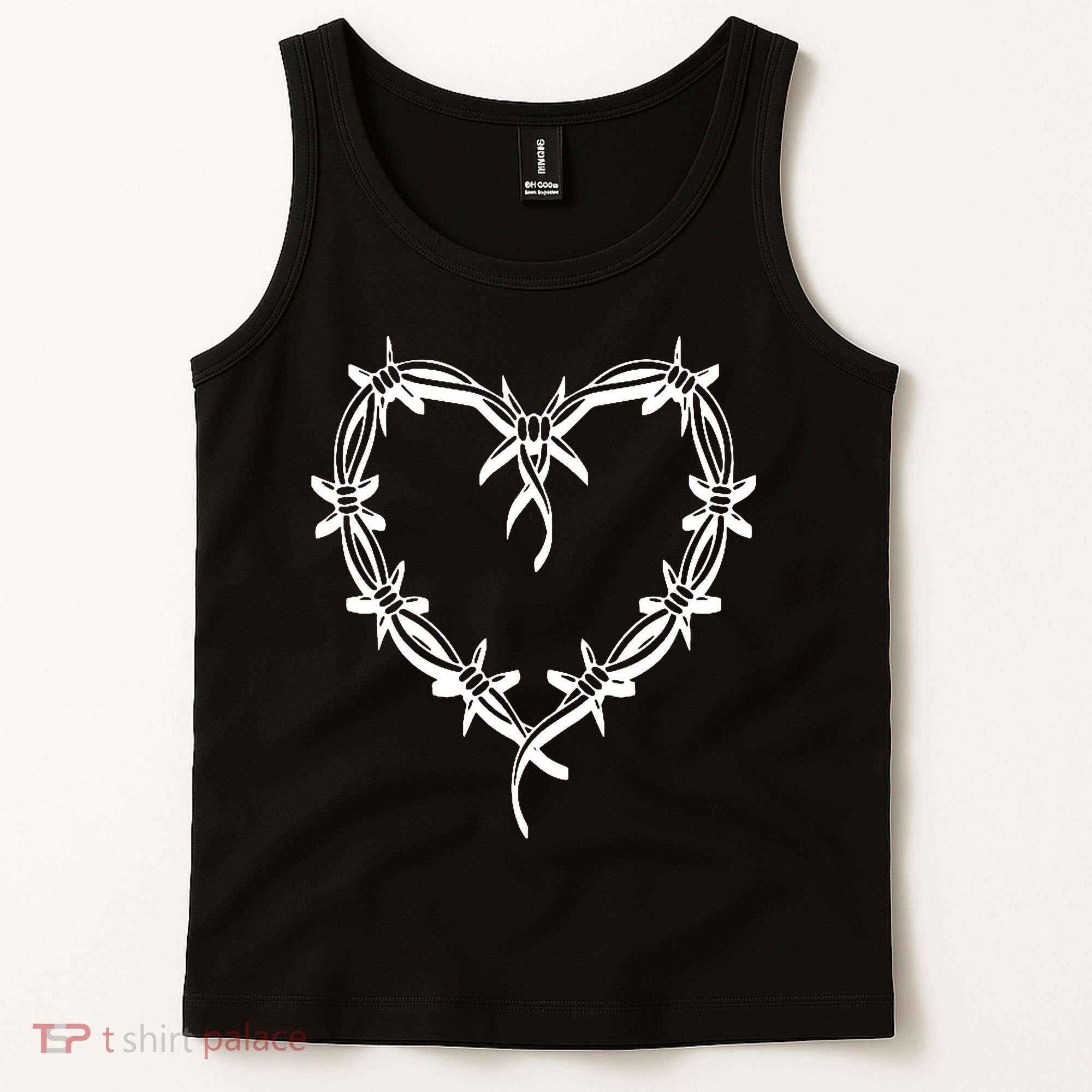 Bichota Heart Cute Music Tank Top