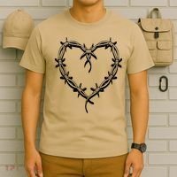 Bichota Heart Cute Music T-Shirt thumb 6