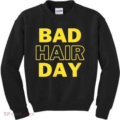Bad Hair Day Kids Sweatshirt