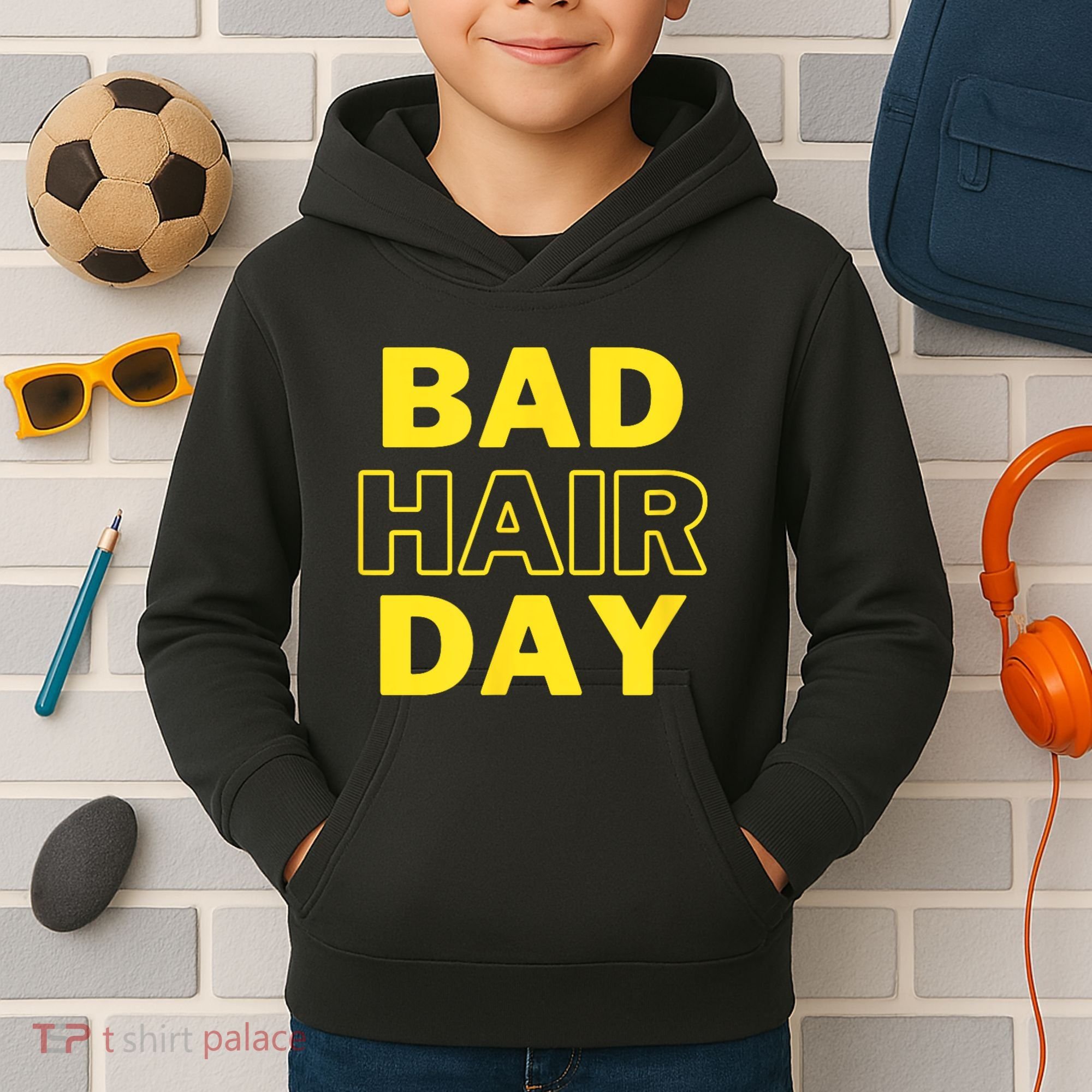 Bad Hair Day Kids Hoodie