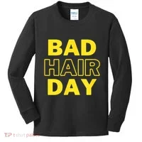 Bad Hair Day Kids Long Sleeve Shirt thumb 0