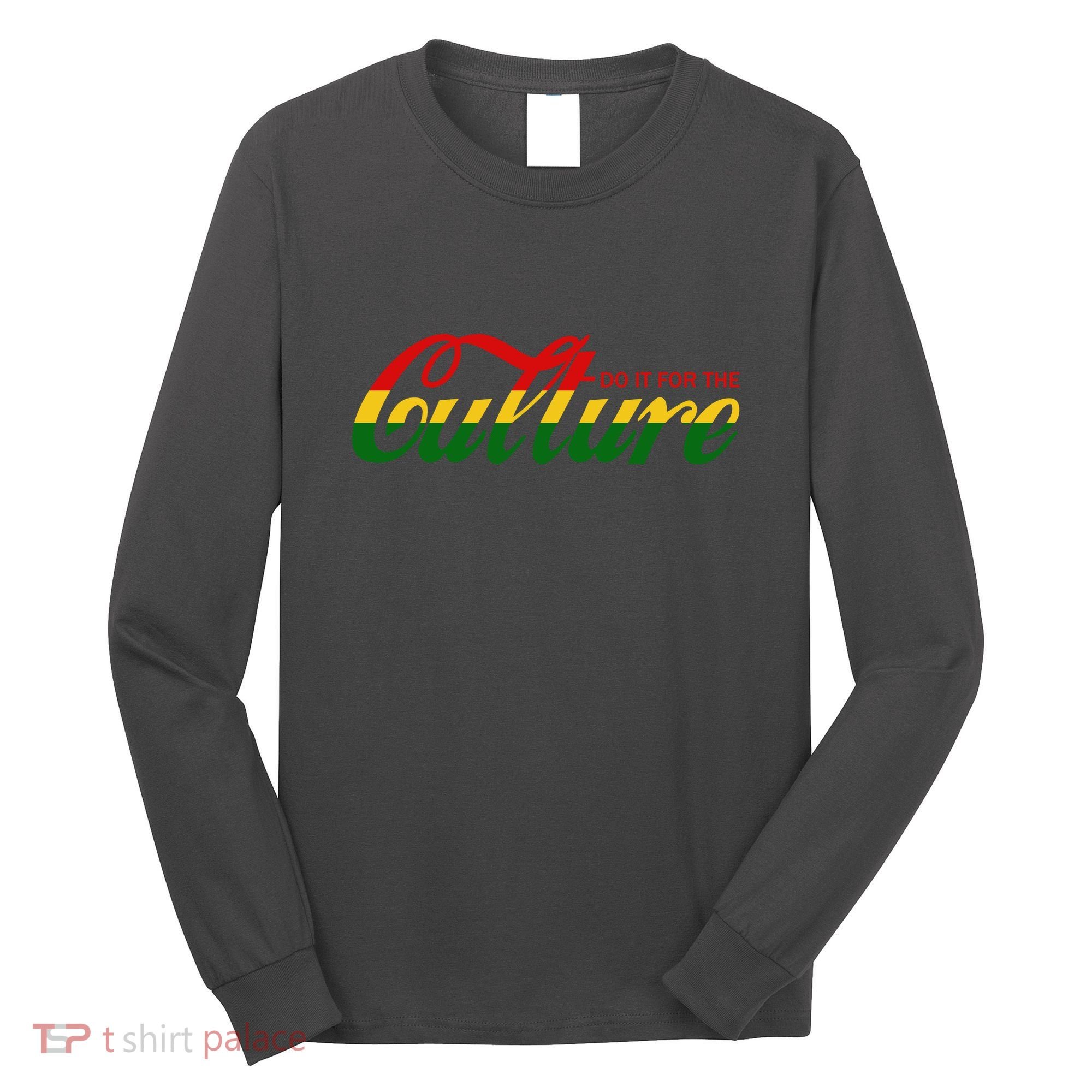 Black History Do It For The Culture Cola Pop Logo Long Sleeve Shirt