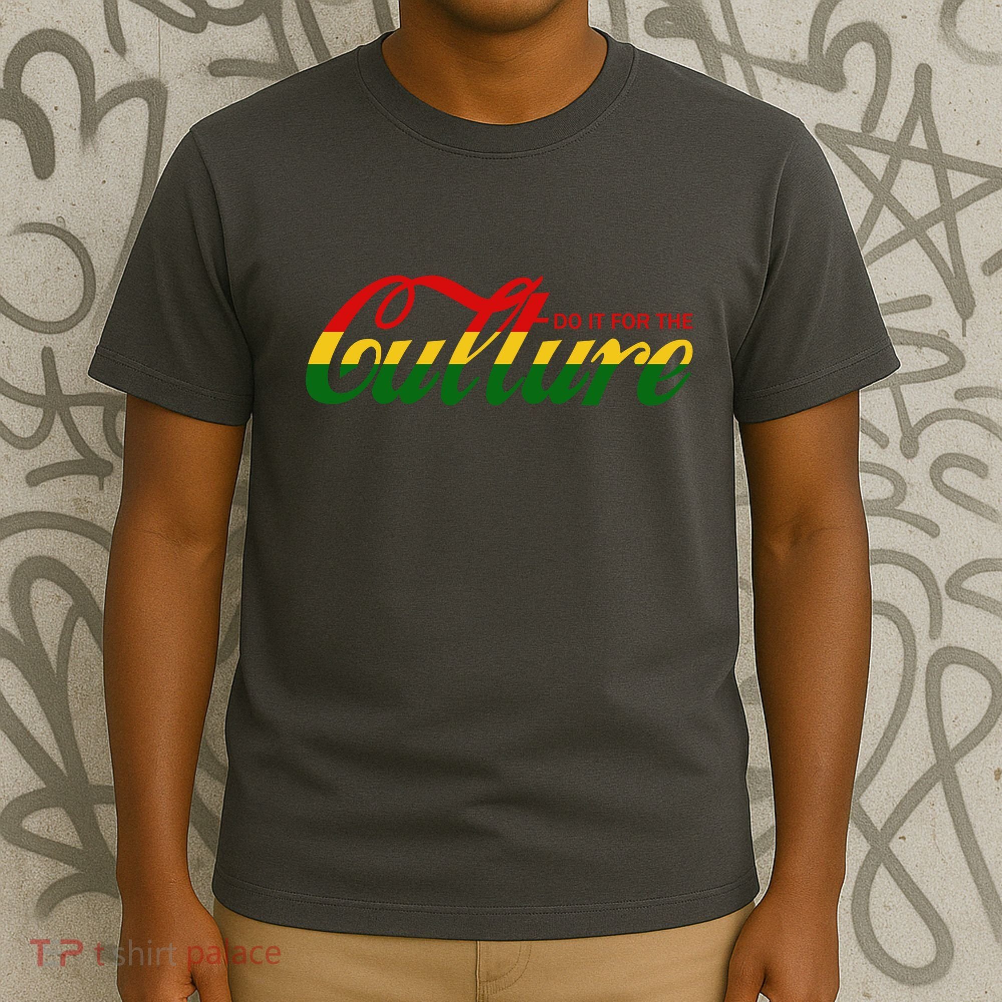 Black History Do It For The Culture Cola Pop Logo T-Shirt