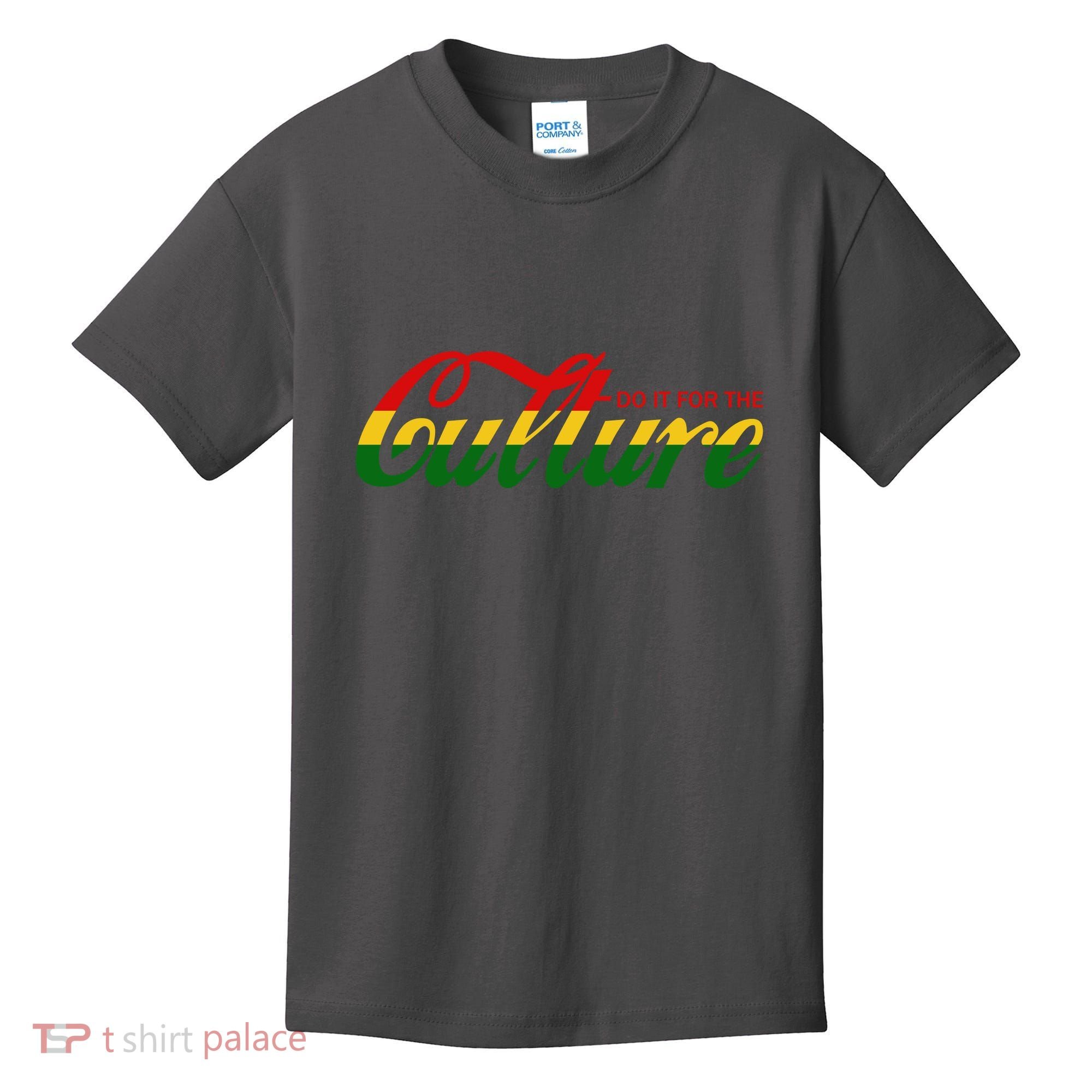 Black History Do It For The Culture Cola Pop Logo Kids T-Shirt