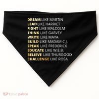 Black History Dream Like Martin USA-Made Doggie Bandana thumb 0