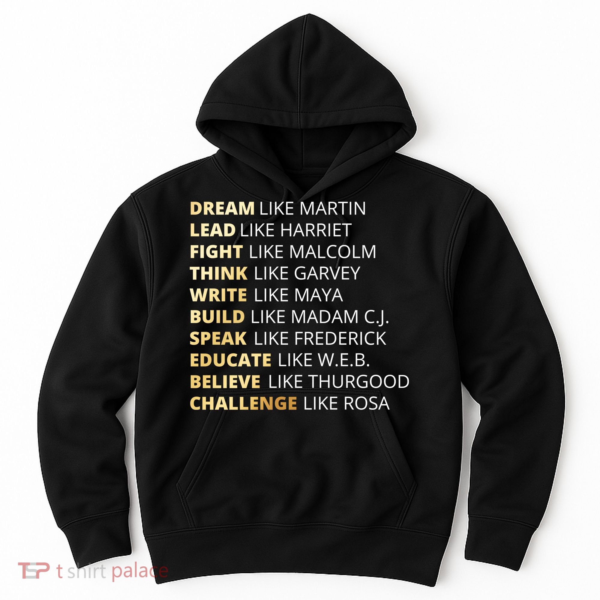 Black History Dream Like Martin Hoodie