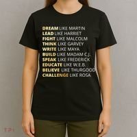 Black History Dream Like Martin T-Shirt thumb 4