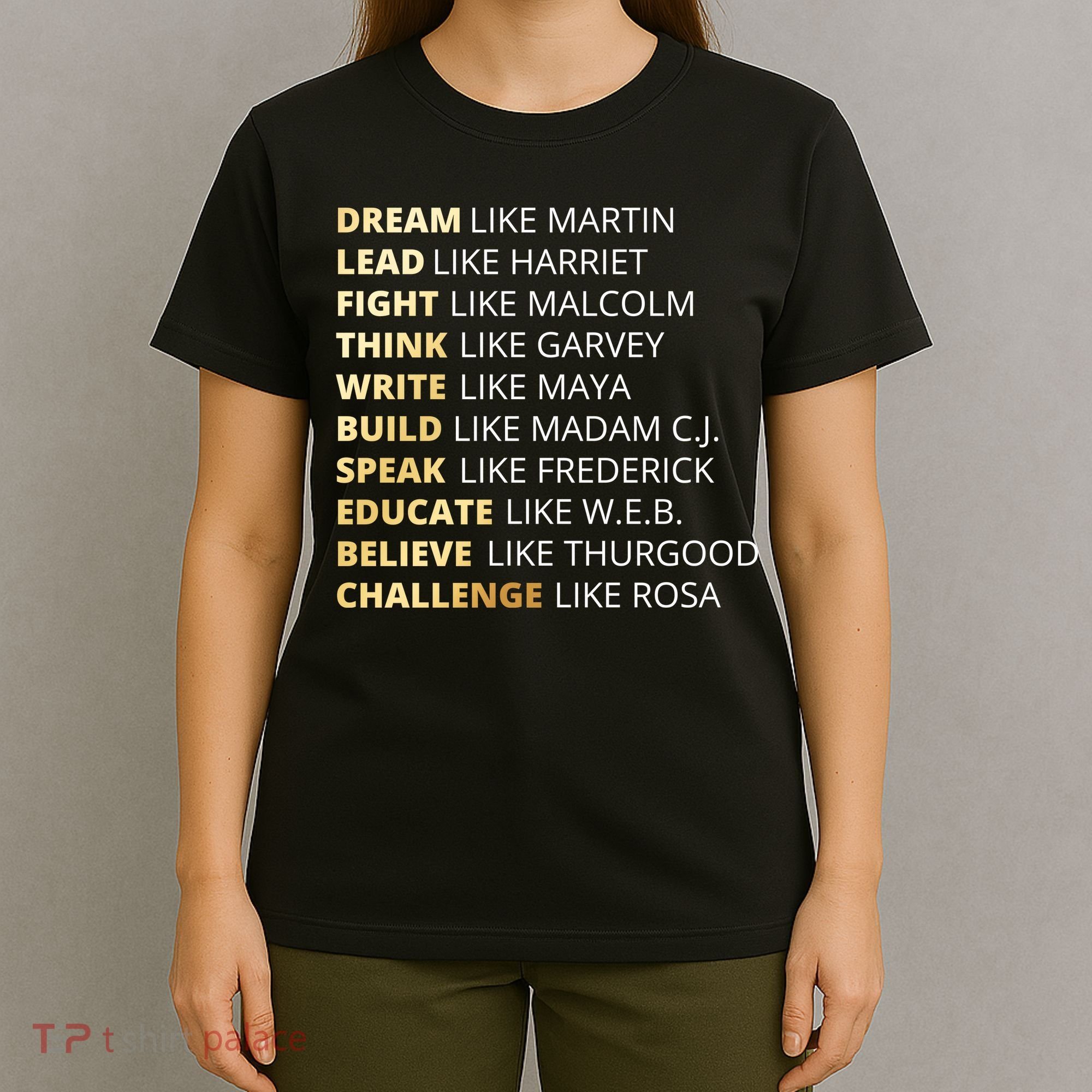 Black History Dream Like Martin T-Shirt