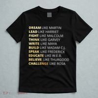 Black History Dream Like Martin T-Shirt thumb 5