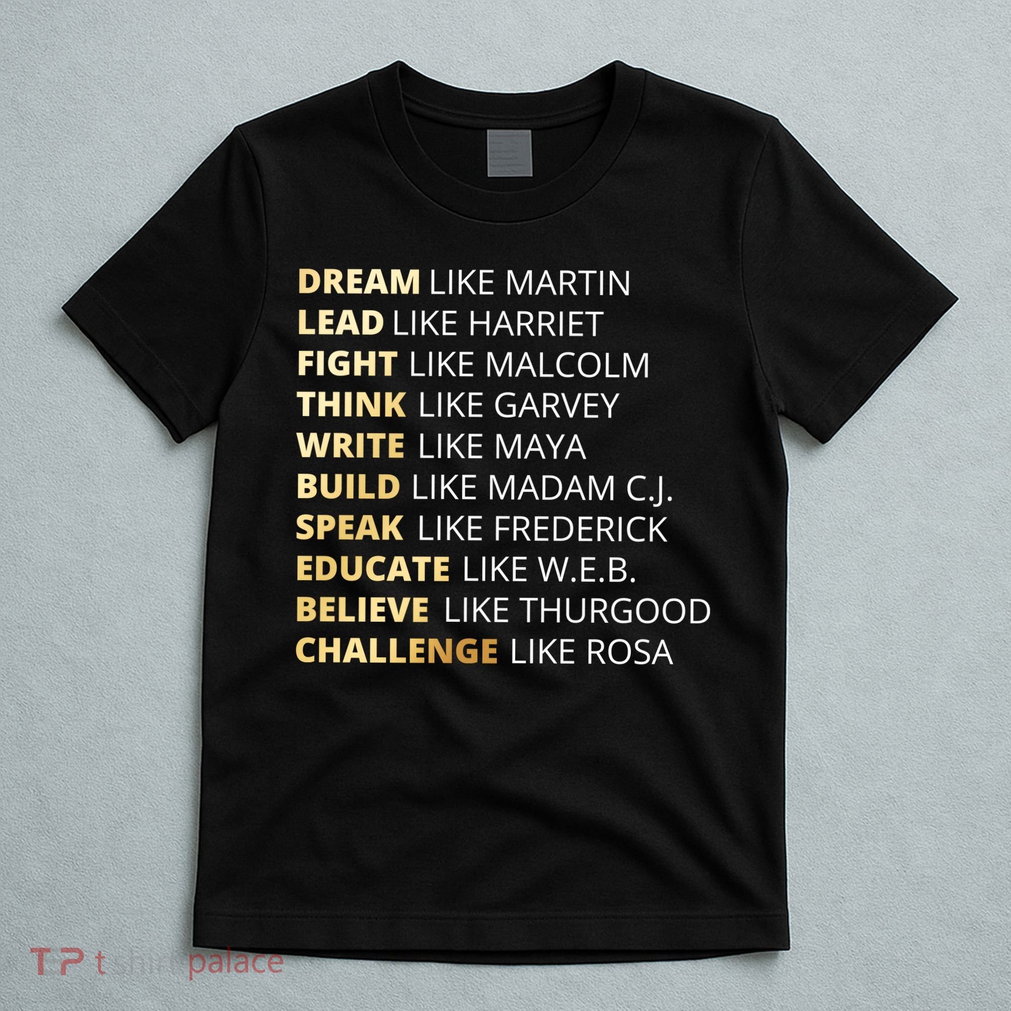 Black History Dream Like Martin T-Shirt