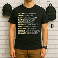 Black History Dream Like Martin T-Shirt thumb 6