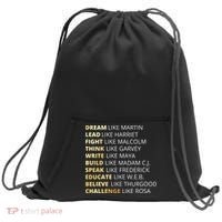 Black History Dream Like Martin Sweatshirt Cinch Pack Bag thumb 0