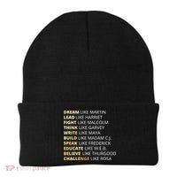 Black History Dream Like Martin Beanie thumb 0