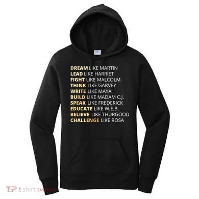 Black History Dream Like Martin Women's Hoodie