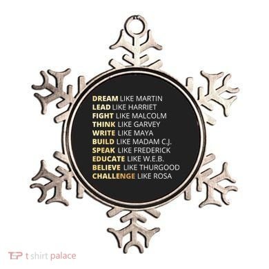 Black History Dream Like Martin Ornament