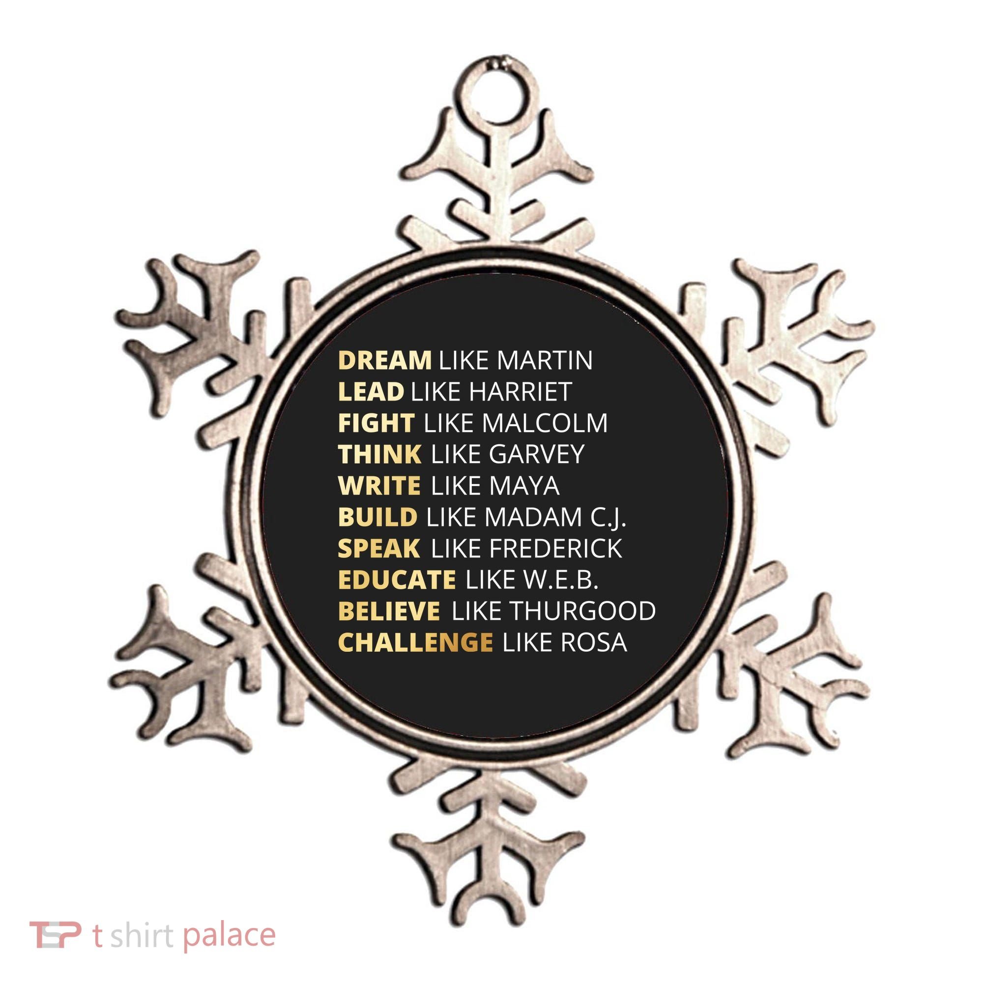 Black History Dream Like Martin Ornament