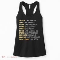 Black History Dream Like Martin Women's Tank Top thumb 0