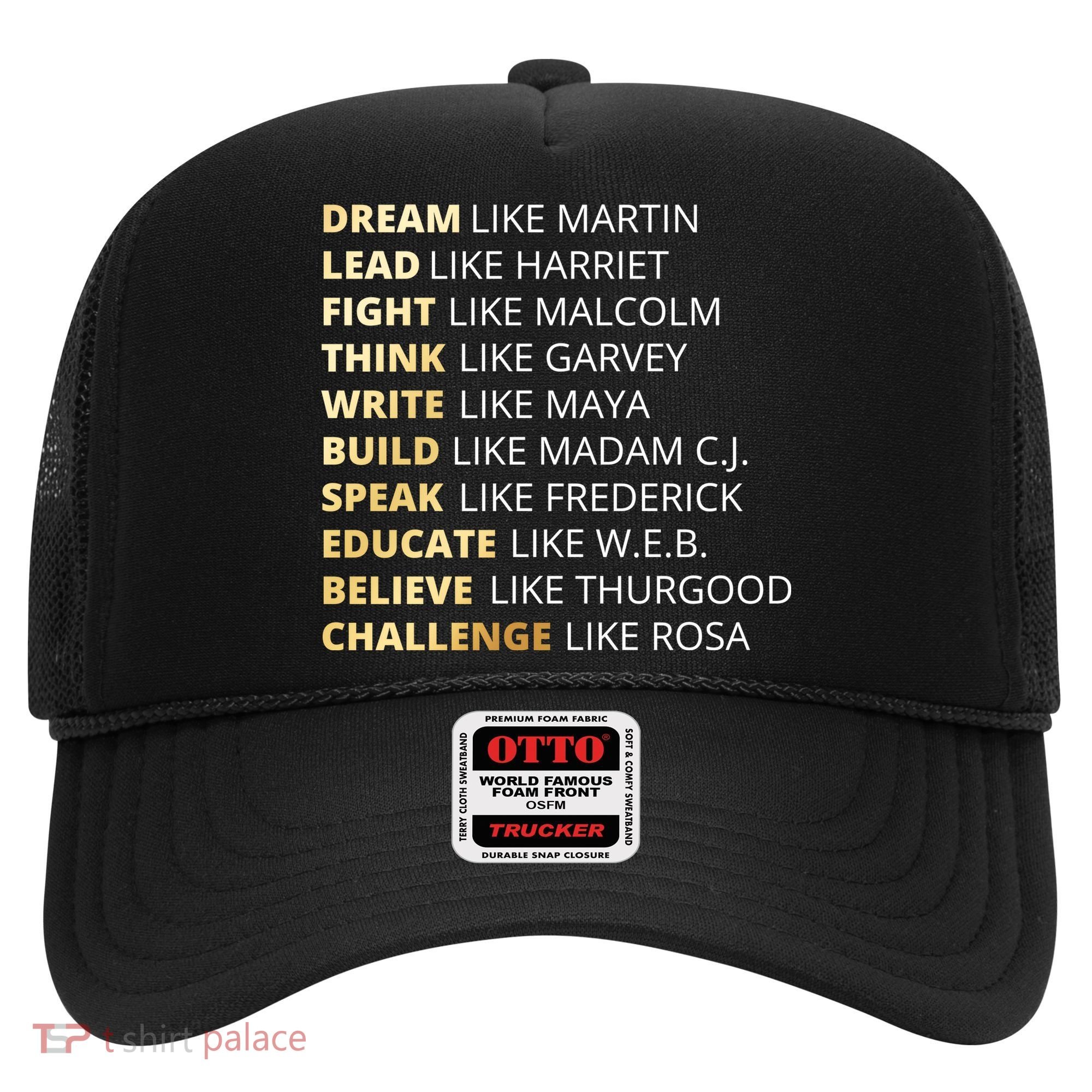 Black History Dream Like Martin Hat