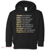 Black History Dream Like Martin Toddler Hoodie thumb 0