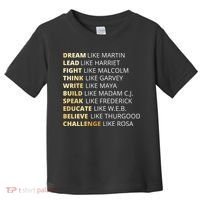 Black History Dream Like Martin Toddler T-Shirt thumb 0