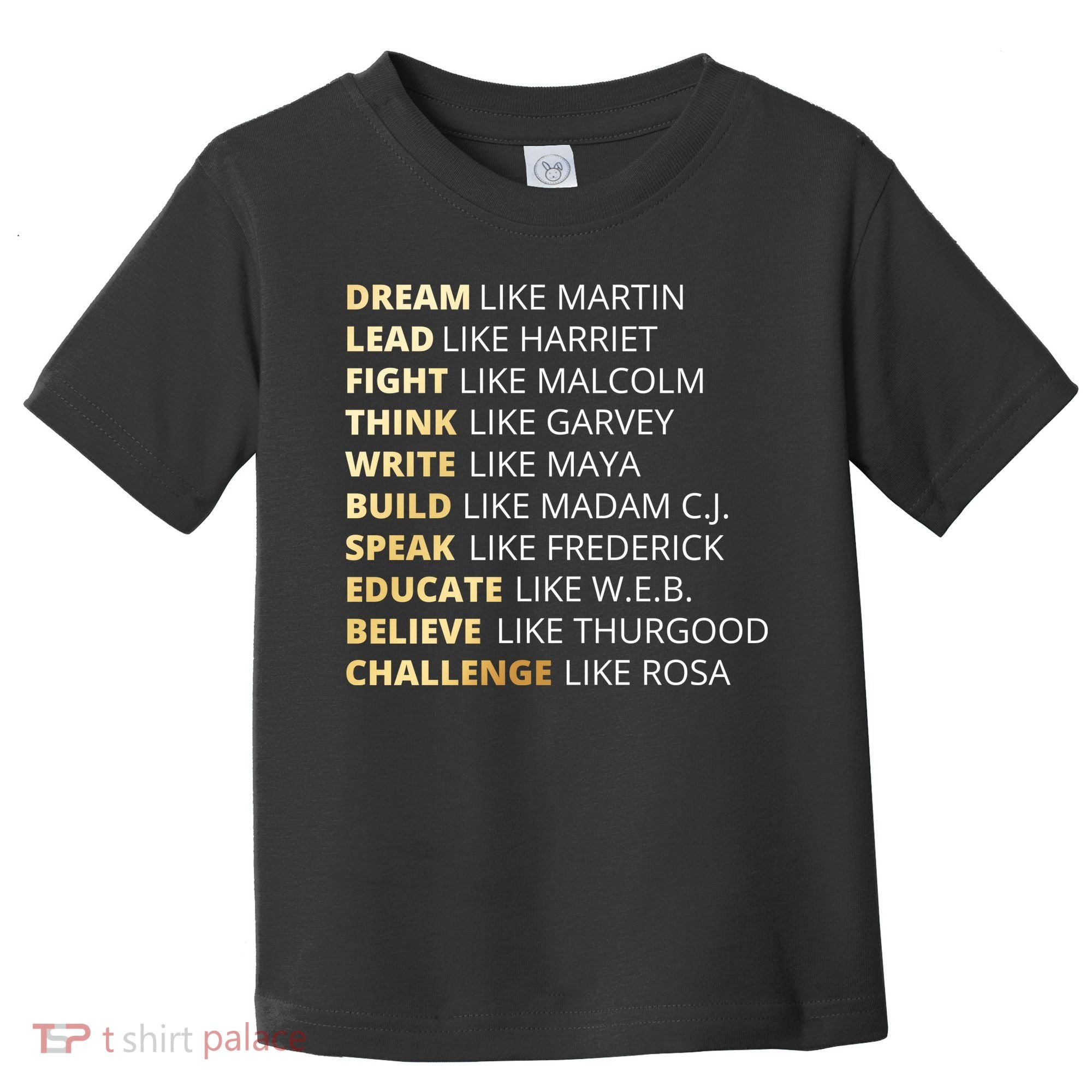 Black History Dream Like Martin Toddler T-Shirt
