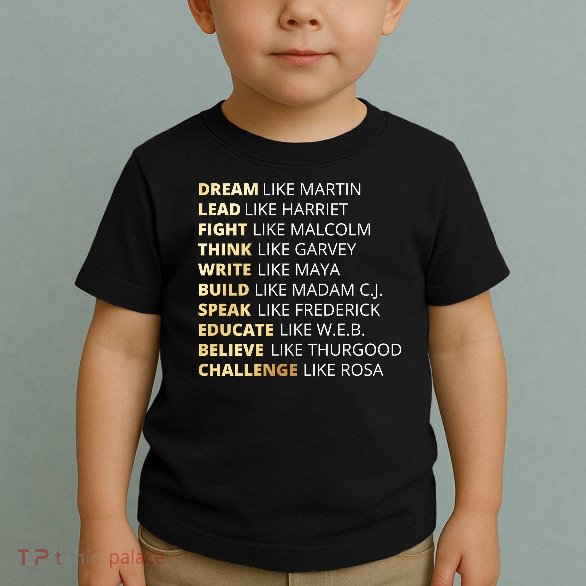 Black History Dream Like Martin Toddler T-Shirt